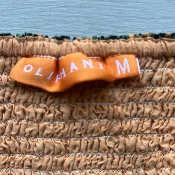 Oliphant Bubble Hem Dress in Apricot EUC size M - Picture 8 of 12